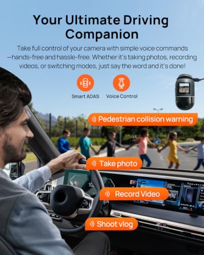 Dual Dash Cam Front and Rear 4K