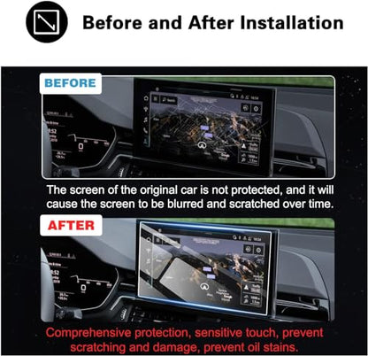 10.1" Tempered Glass Screen Protector for Audi Q5