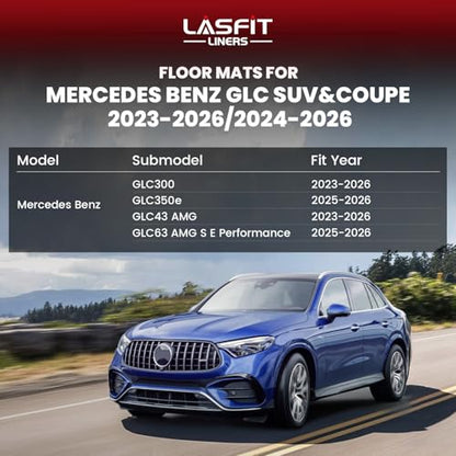 Floor Mats for Mercedes Benz GLC SUV 2023