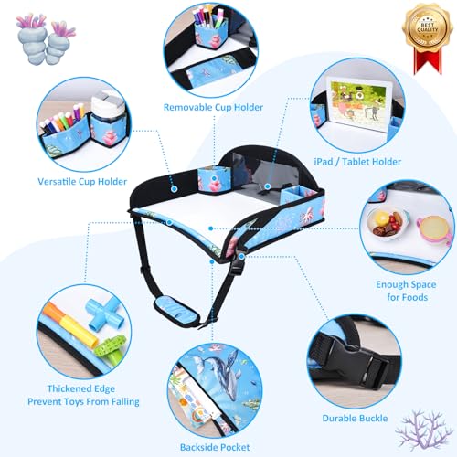 Toddler Car Seat Travel Tray FOR Road Trip Activities
