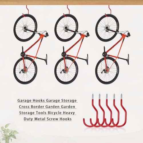 Bike Hooks Heavry Duty 6 (4 Count)