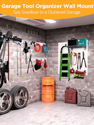 Slatwall Panels Garage Tool Organizer Wall Mount Garage Slat Wall Storage Systems