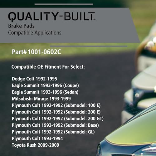 Front Ceramic Brake Pads