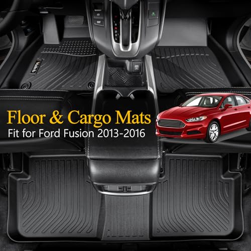 All Weather Floor Mats for Ford Fusion 2013