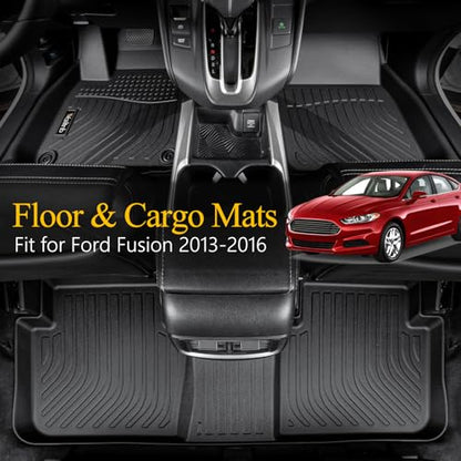 All Weather Floor Mats for Ford Fusion 2013