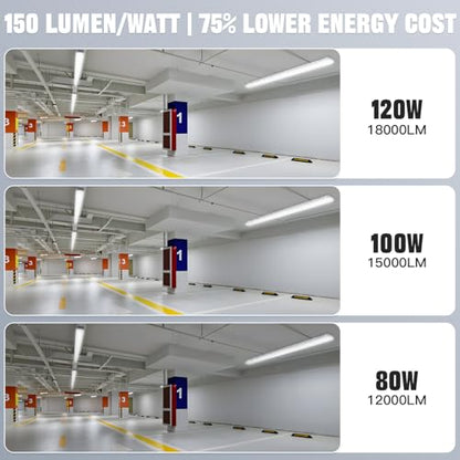 8FT LED Vapor Tight Light 120