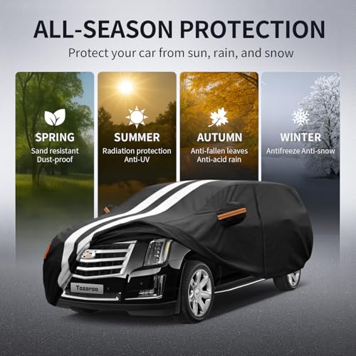 Multi Layer Car Cover Custom Fit for Cadillac Escalade