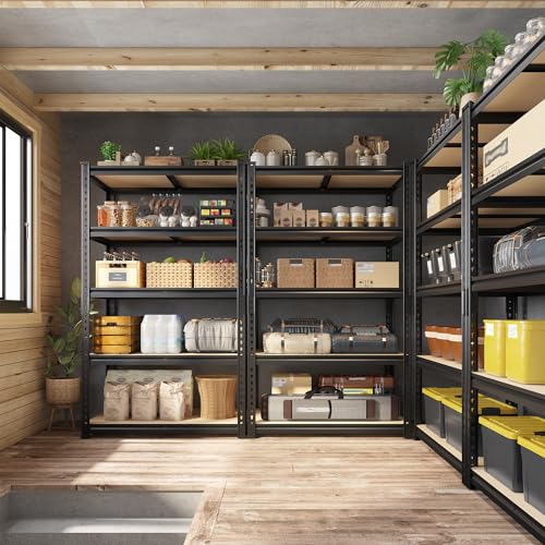 2 Pack Storage Shelves Adjustable and Wobble (2 Count)