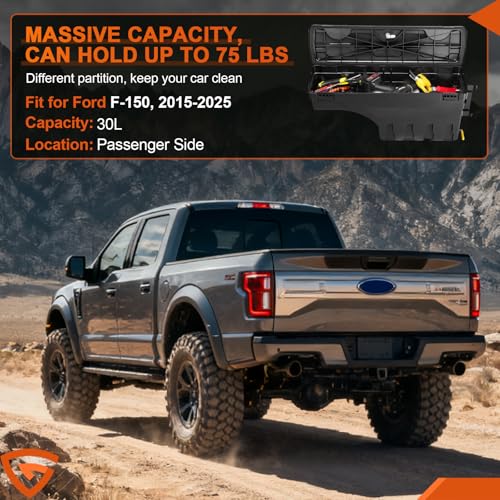 Truck Bed Swinging Toolbox Fits for Ford F (7.5 Count)