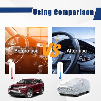 6 Layers SUV Car Cover Custom Fit for Toyota Highlander