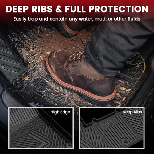 Floor Mats for Rivian R1T 2022 (4 Count)