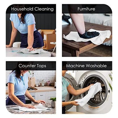 Microfiber Cleaning Cloths (100 Count)
