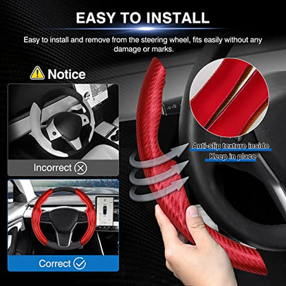 Steering Wheel Cover for Tesla Model 3
