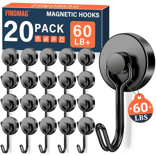 Strong Magnet Hooks (20 Count)
