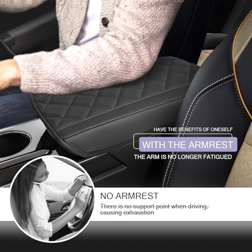 Center Console Cover Compatible with 2025 2026 Chevy Equinox Accessories 2025 2026 Equinox Armrest Cover Center Console Pad Equinox LT