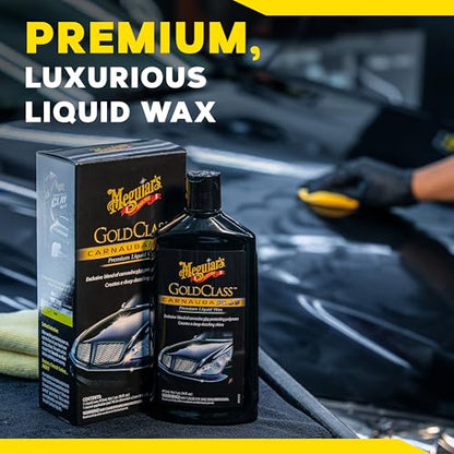 Gold Class Carnauba Plus Premium Liquid Wax Kit (16 Fl Oz)