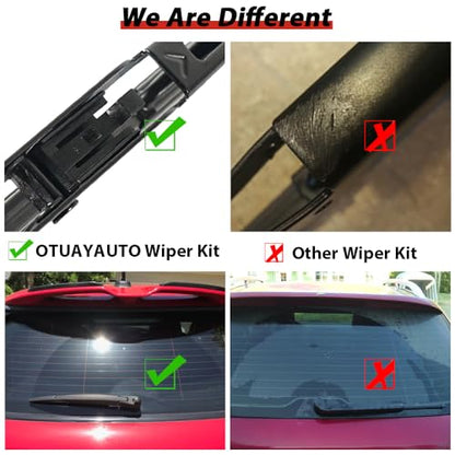 Rear Windshield Wiper Replacement for Chevrolet Chevy Equinox 2010