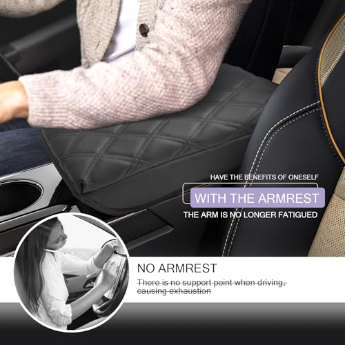 Center Console Cover Compatible with 2025 2026 Equinox Accessories Armrest Cover Center Console Pad 2025 2026 Equinox LT