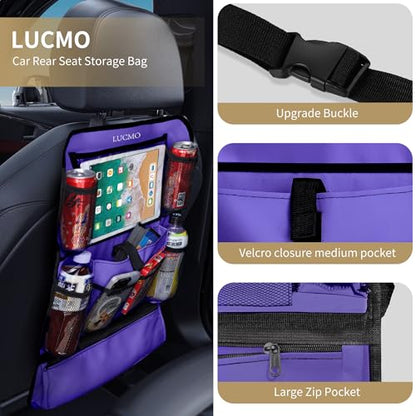 Car Backseat Organizer with Touch Screen Tablet Holder (22.9281 Ounce)