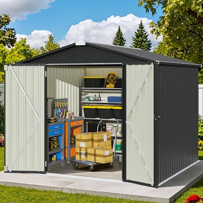 8x8 FT Outdoor Storage Shed
