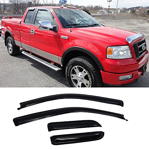 Extra Durable Rain Guards for Ford F (4 Count)