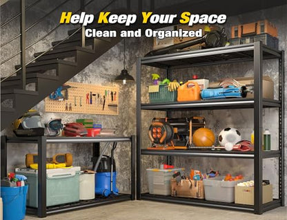 40" W Garage Shelving with Double