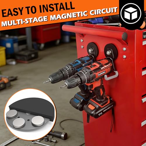 Upgraded Heavy Duty Magnetic Hooks (4 Count)