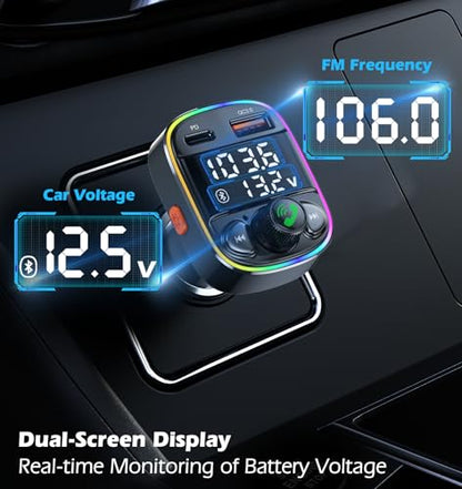Bluetooth 5.4 Bluetooth Car Adapter