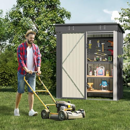 5' x 3' Outdoor Storage Shed