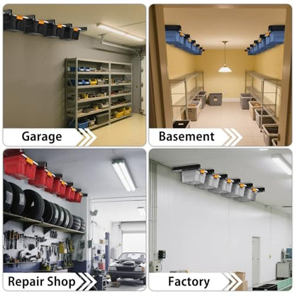 Heavy Duty Ceiling Storage Rack (6 Count)