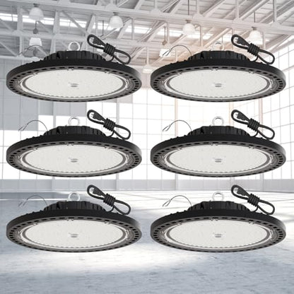 150W UFO High Bay LED Shop Lights (6 Count)