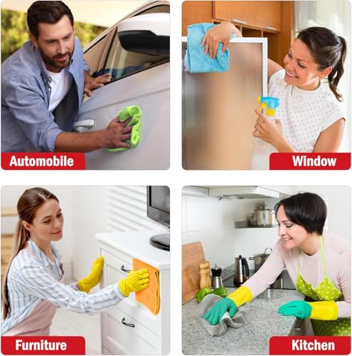Microfiber Cleaning Cloth 5 Pack (5 Count)