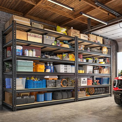 55" W Garage Shelving