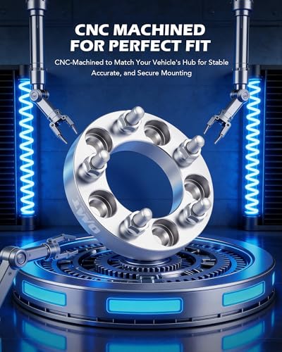 OMT 5x4.5 Wheel Spacers with 82.5mm Center Hub Bore (2 Count)
