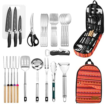 Camping Cookware Storage Bag (28 Count)