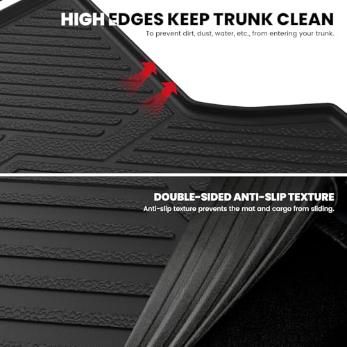 Trunk Mat with Backrest Mat for Chevy Equinox