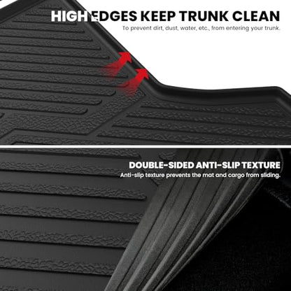 Trunk Mat with Backrest Mat for Chevy Equinox