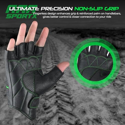 Motorcycle Gloves Men's Leather Motorbike Gloves Touchscreen Function