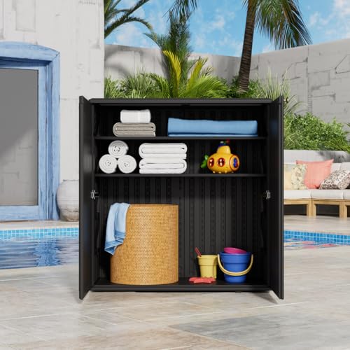 Outdoor Storage Cabinet Waterproof (640 Ounce)