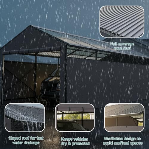Redlife 11x22 FT Metal Carport