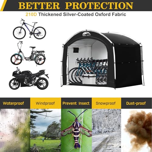 Bike Storage Shed Tent (4 Count)
