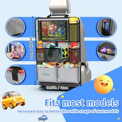 Car Backseat Organizer with Tablet Holder