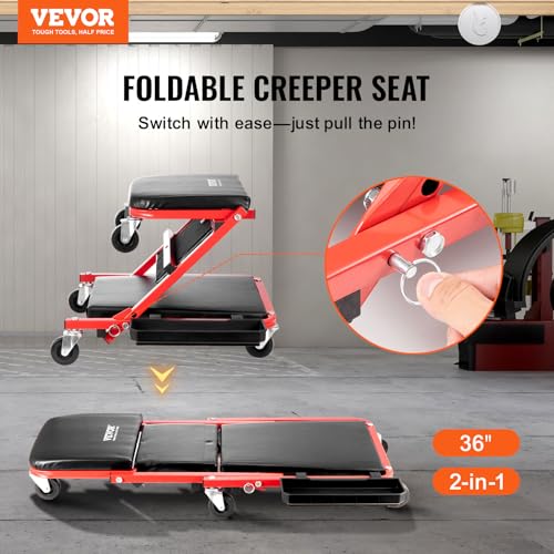 Foldable Z Garage Creeper