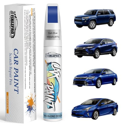 8T5 Dark Blue Metallic Car Touch Up Paint for Toyota