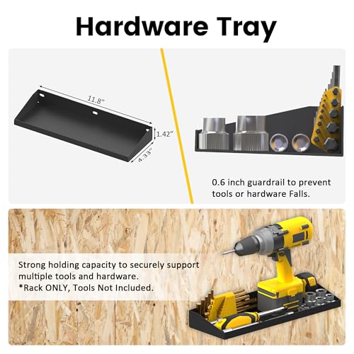 Wall Mount Hand Tool Storage Set