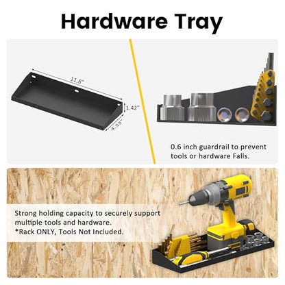 Wall Mount Hand Tool Storage Set