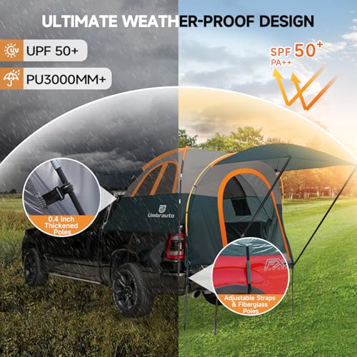 Truck Bed Tent with Awning