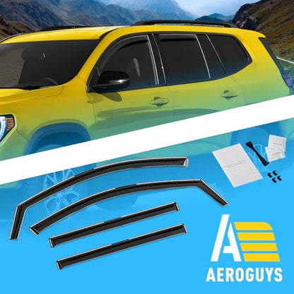 Extra Durable Window Deflectors in (4 Count)