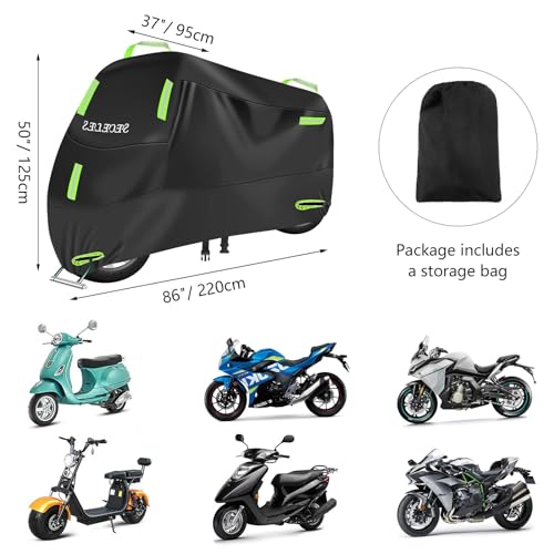 Scooter Cover Waterproof Outdoor Fits up to 82" Vespa 125cc 150cc