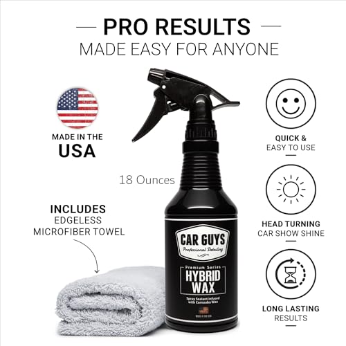 CAR GUYS Hybrid Spray Wax (18 Fl Oz)